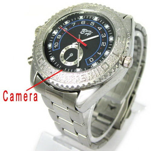 4GB 5.0 MP Functioning Watch with Digital Camcorder - Pinhole Camera - Click Image to Close